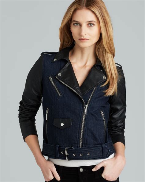 michael kors jachets|michael kors denim jacket.